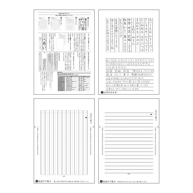 Designphil Midori 20519006 Stationery Paper for Beautiful Letters with Fountain Pen, Unruled A - Image 5